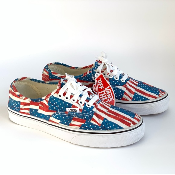 vans usa flag